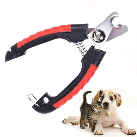 Professional Pet Dog Nail Clipper Cutter Stainless Steel