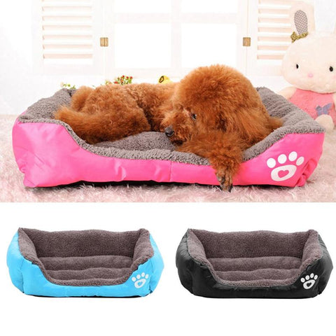 Large Square Pet Dog Bed Puppy